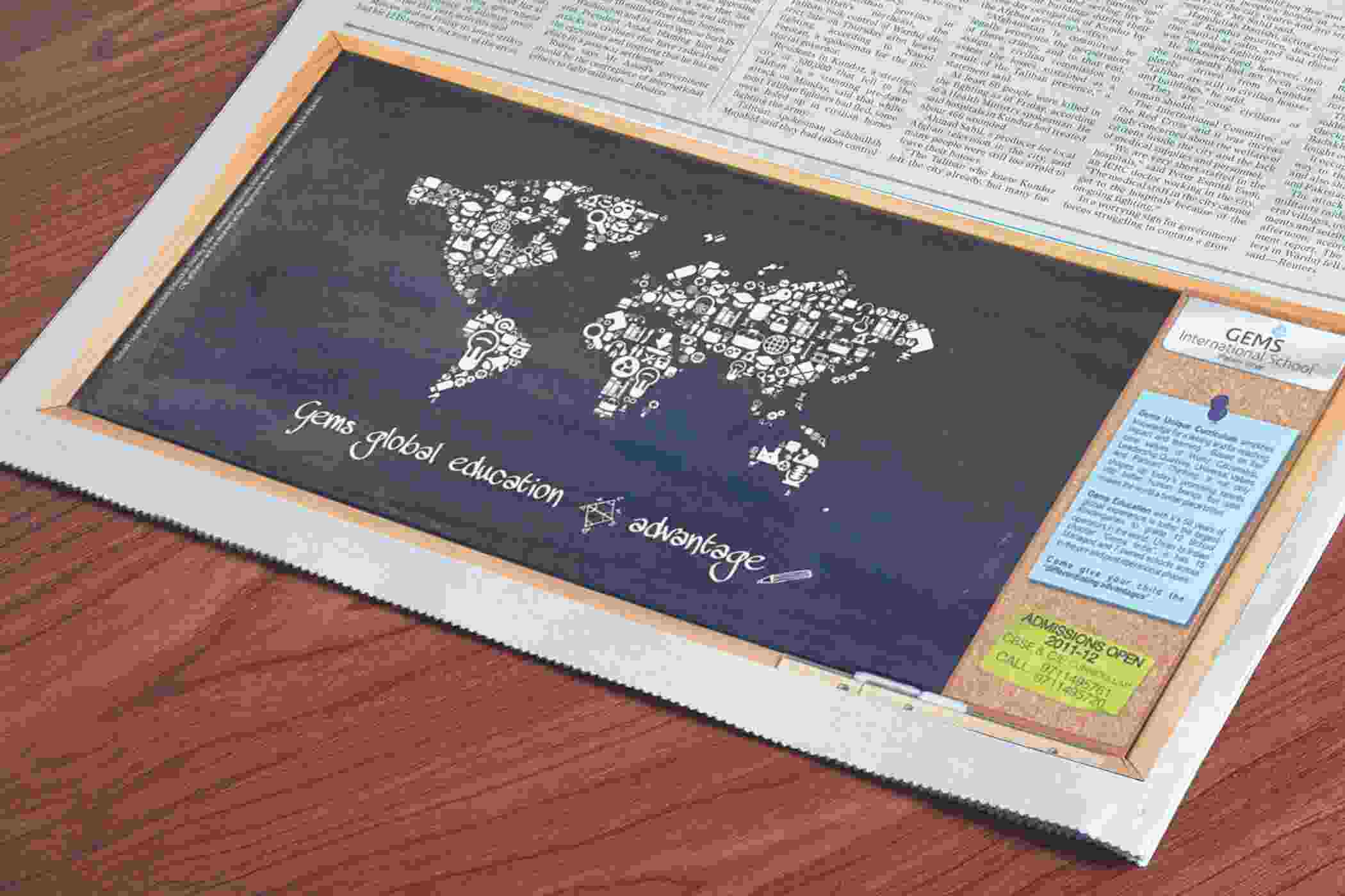 Apppl Combine - Gems School Newspaper Ad